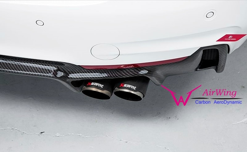 F32 F33 F36 - ENDCC style Carbon Rear Diffuser 06